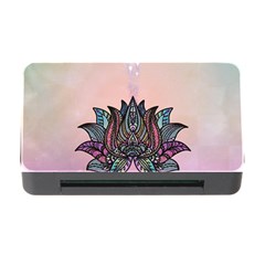 Abstract Decorative Floral Design, Mandala Memory Card Reader With Cf by FantasyWorld7