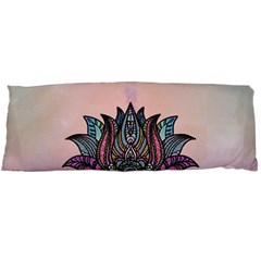 Abstract Decorative Floral Design, Mandala Body Pillow Case (dakimakura) by FantasyWorld7