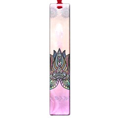 Abstract Decorative Floral Design, Mandala Large Book Marks by FantasyWorld7