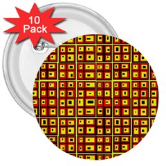 Rby 30 3  Buttons (10 Pack)  by ArtworkByPatrick