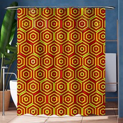 Rby 31 Shower Curtain 60  X 72  (medium)  by ArtworkByPatrick