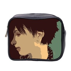 Punk Face Mini Toiletries Bag (two Sides) by snowwhitegirl