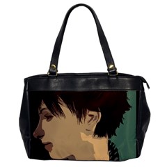 Punk Face Oversize Office Handbag by snowwhitegirl