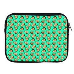 Tropical Aqua Avocadoes Apple Ipad 2/3/4 Zipper Cases by snowwhitegirl