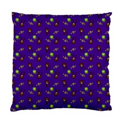 School Girl Braids Dark Blue Standard Cushion Case (two Sides) by snowwhitegirl