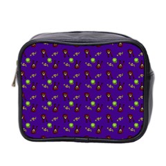 School Girl Braids Dark Blue Mini Toiletries Bag (two Sides) by snowwhitegirl