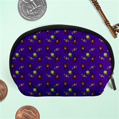 School Girl Braids Dark Blue Accessory Pouch (large) by snowwhitegirl