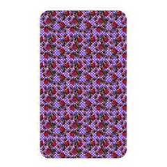 Lazy Cat Floral Pattern Lilac Polka Memory Card Reader (rectangular) by snowwhitegirl