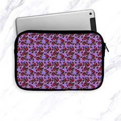 Lazy Cat Floral Pattern Lilac Polka Apple Ipad Mini Zipper Cases by snowwhitegirl