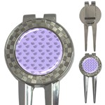 Zodiac Bat Lilac 3-in-1 Golf Divots Front