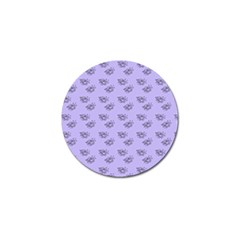 Zodiac Bat Lilac Golf Ball Marker (4 Pack) by snowwhitegirl