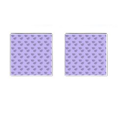 Zodiac Bat Lilac Cufflinks (square) by snowwhitegirl