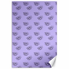 Zodiac Bat Lilac Canvas 20  X 30  by snowwhitegirl