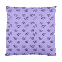 Zodiac Bat Lilac Standard Cushion Case (one Side) by snowwhitegirl