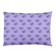 Zodiac Bat Lilac Pillow Case by snowwhitegirl