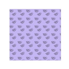 Zodiac Bat Lilac Small Satin Scarf (square) by snowwhitegirl