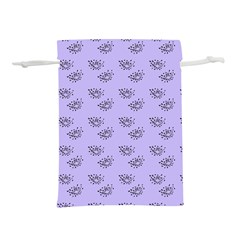 Zodiac Bat Lilac Lightweight Drawstring Pouch (m) by snowwhitegirl