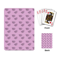 Zodiac Bat Pink Playing Cards Single Design (rectangle) by snowwhitegirl