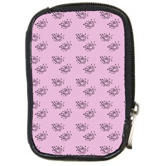 Zodiac Bat Pink Compact Camera Leather Case by snowwhitegirl