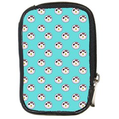 English Breakfast Aqua Compact Camera Leather Case by snowwhitegirl