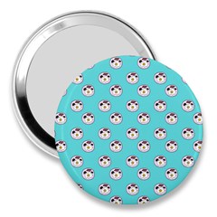 English Breakfast Aqua 3  Handbag Mirrors by snowwhitegirl