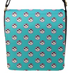 English Breakfast Aqua Flap Closure Messenger Bag (s) by snowwhitegirl