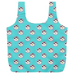 English Breakfast Aqua Full Print Recycle Bag (xl) by snowwhitegirl