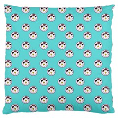 English Breakfast Aqua Standard Flano Cushion Case (one Side) by snowwhitegirl