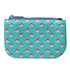 English Breakfast Aqua Large Coin Purse by snowwhitegirl