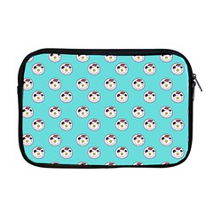 English Breakfast Aqua Apple Macbook Pro 17  Zipper Case by snowwhitegirl