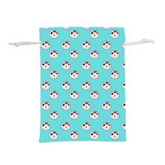 English Breakfast Aqua Lightweight Drawstring Pouch (l)