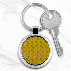 Zodiac Bat Pink Yellow Key Chain (round) by snowwhitegirl