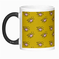 Zodiac Bat Pink Yellow Morph Mugs by snowwhitegirl