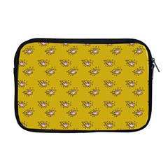 Zodiac Bat Pink Yellow Apple Macbook Pro 17  Zipper Case by snowwhitegirl