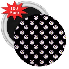 English Breakfast Black 3  Magnets (100 Pack) by snowwhitegirl