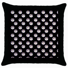 English Breakfast Black Throw Pillow Case (black) by snowwhitegirl