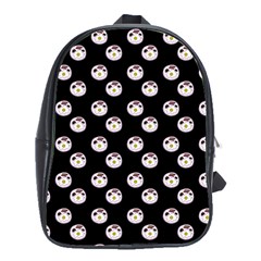 English Breakfast Black School Bag (large) by snowwhitegirl