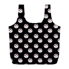 English Breakfast Black Full Print Recycle Bag (l) by snowwhitegirl