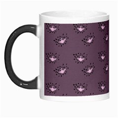 Zodiac Bat Pink Grey Morph Mugs by snowwhitegirl