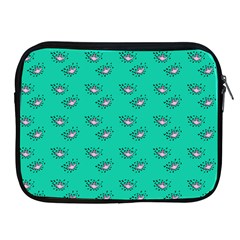 Zodiac Bat Pink Teal Apple Ipad 2/3/4 Zipper Cases by snowwhitegirl