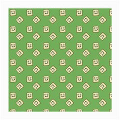 Happy Toast Green Medium Glasses Cloth (2 Sides) by snowwhitegirl