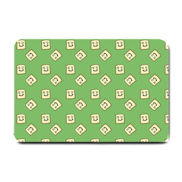 Happy Toast Green Small Doormat 