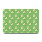 Happy Toast Green Plate Mats 18 x12  Plate Mat