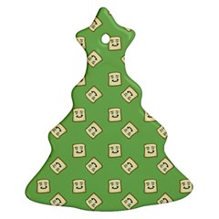 Happy Toast Green Ornament (christmas Tree) 