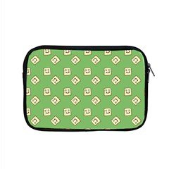 Happy Toast Green Apple Macbook Pro 15  Zipper Case by snowwhitegirl