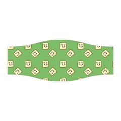 Happy Toast Green Stretchable Headband