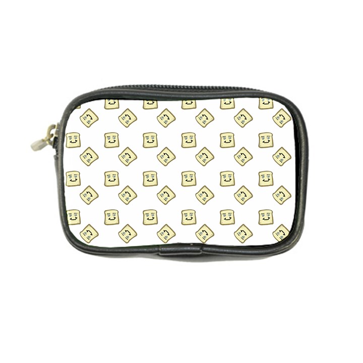 Happy Toast White Coin Purse