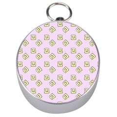 Happy Toast Pink Silver Compasses by snowwhitegirl