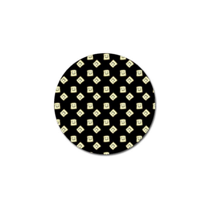 Happy Toast Black Golf Ball Marker (4 pack)