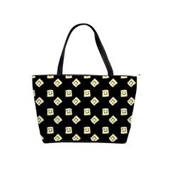 Happy Toast Black Classic Shoulder Handbag by snowwhitegirl